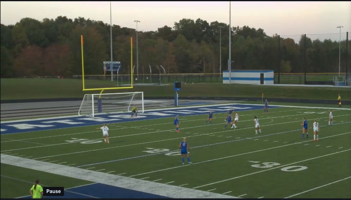 First touch skills shot off crossbar