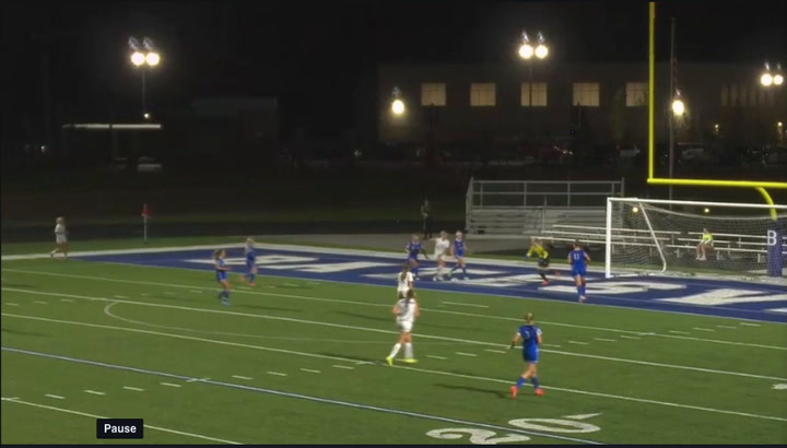 Goal 4 of 4 Sectional Playoffs vs. Greensburg